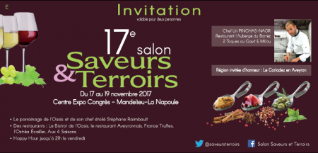 LE DOMAINE DU PERE LATHUILIERE PARTICIPE AU SALON 